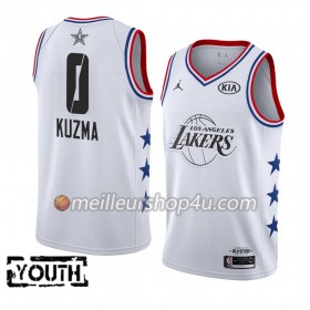 Maillot Basket Enfant Los Angeles Lakers Kyle Kuzma 0 2019 All-Star Jordan Brand Blanc Swingman